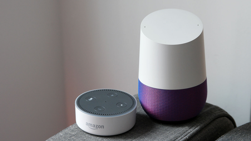 It’s going to take a lot more than just putting Bixby in a box to knock off these two. (Image: Sam Rutherford/Gizmodo)